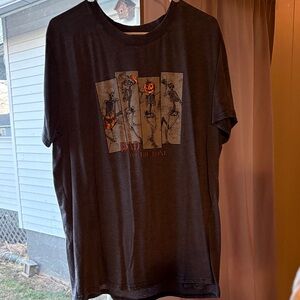 Maurices Black 'Bad to the Bone' Skeleton Tee